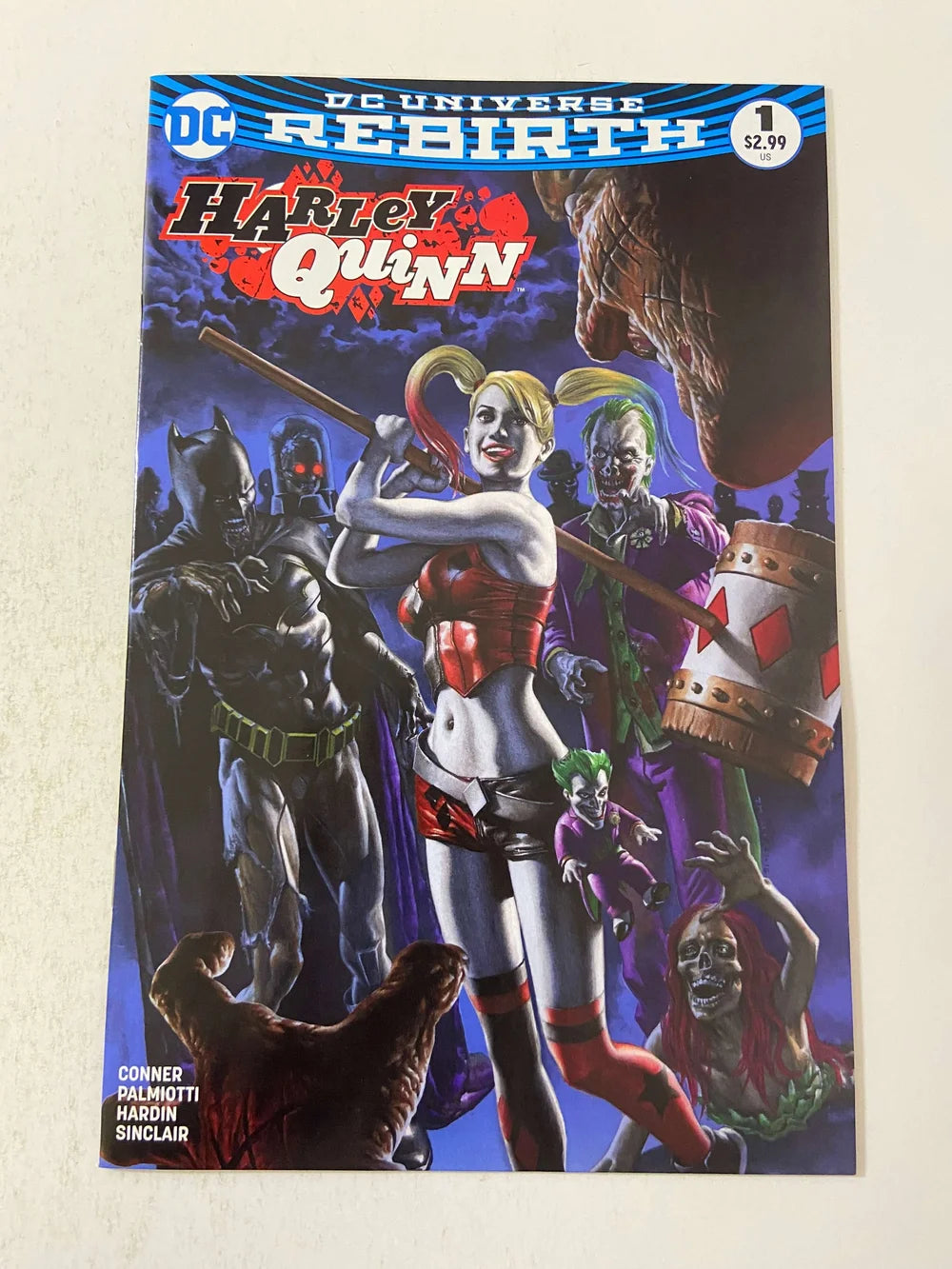 HARLEY QUINN #1 Vol 3 NM Migliari Zombie Variant