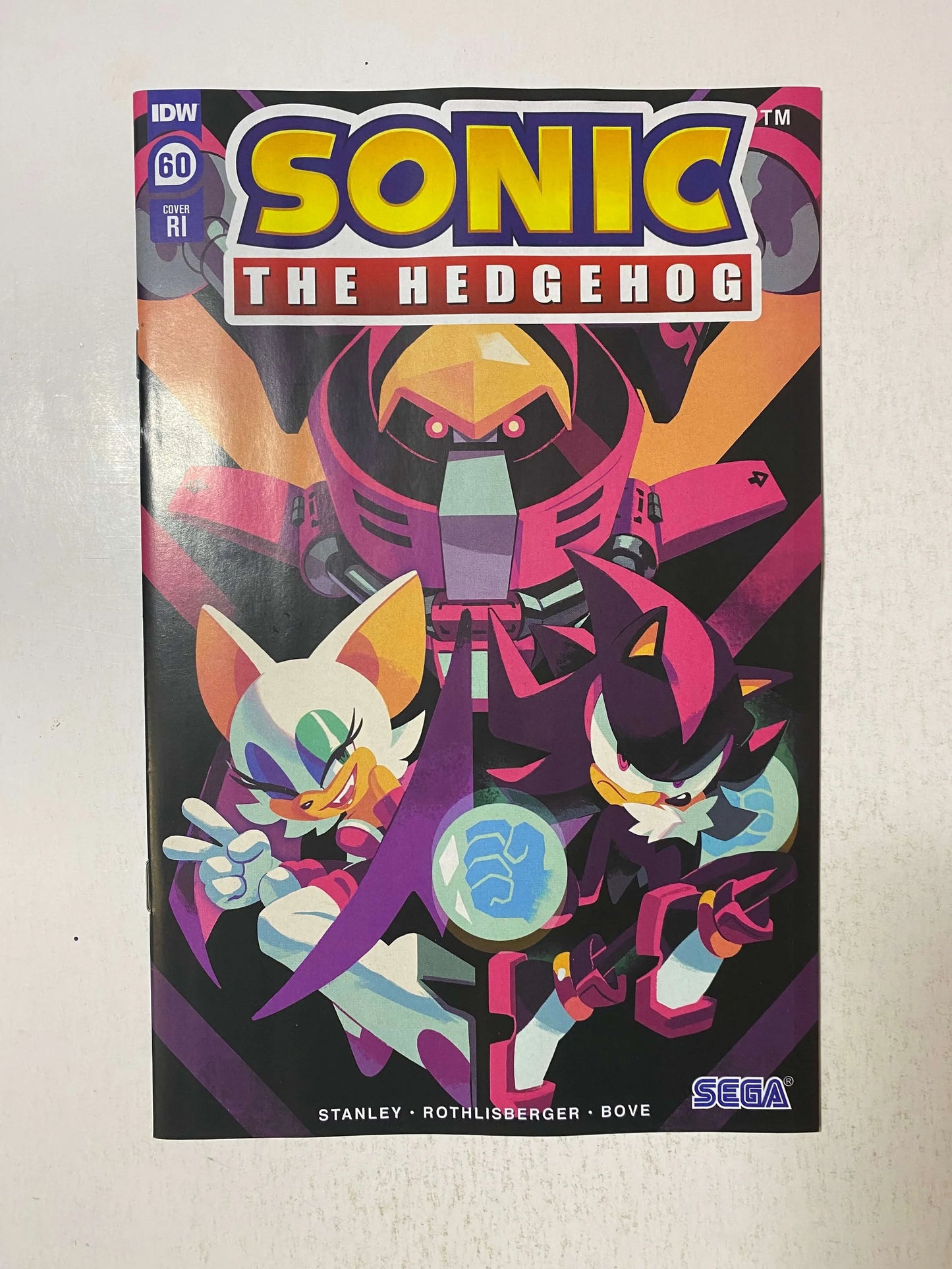 SONIC THE HEDGEHOG #60 NM 1:10 Variant