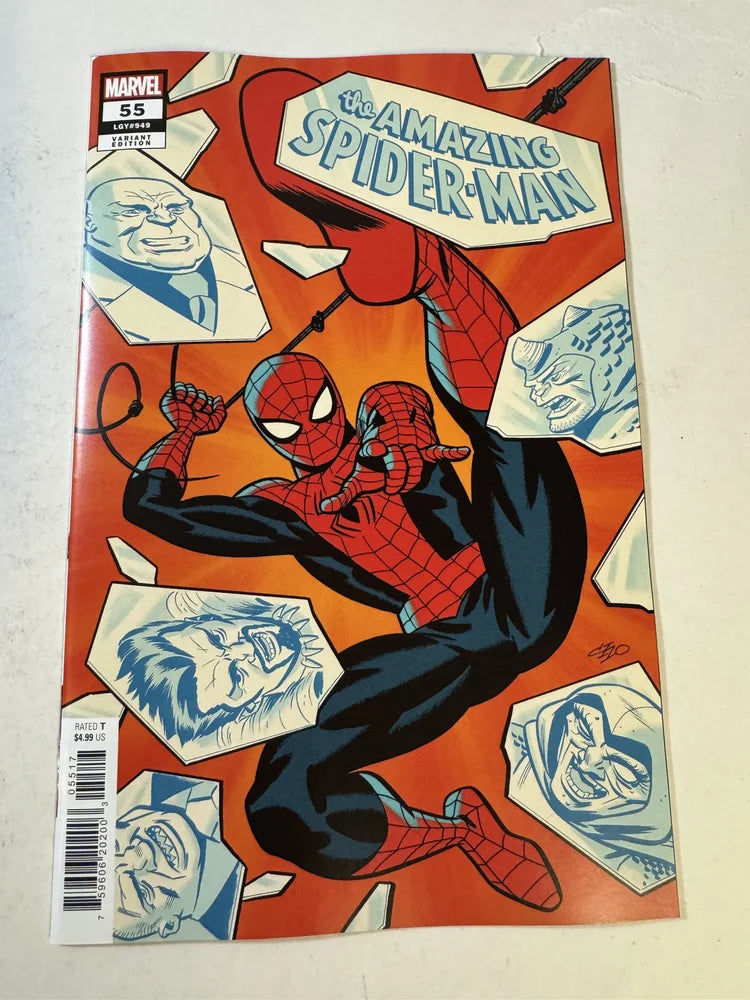 AMAZING SPIDER-MAN #55 Vol 6 NM 1:25 Michael Cho Variant