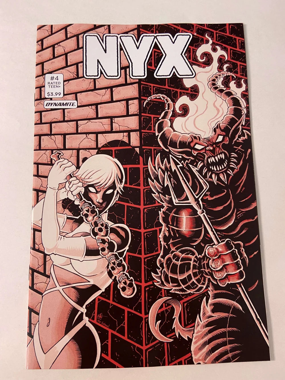 NYX #4 NM TMNT Homage Variant (Dynamite)