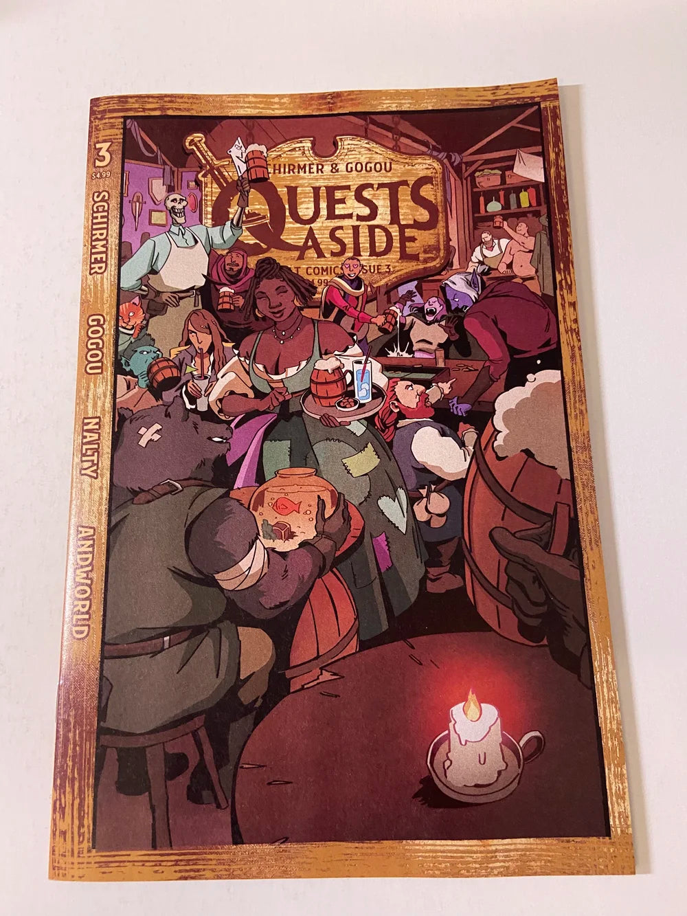 QUESTS ASIDE #3 NM