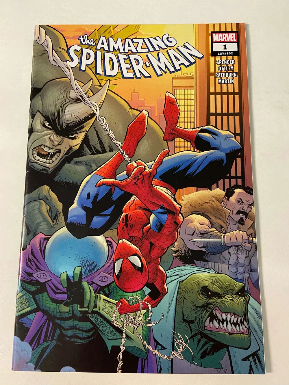 AMAZING SPIDER-MAN #1 Vol 5 NM Ryan Ottley Cover 1ST APPEARANCE