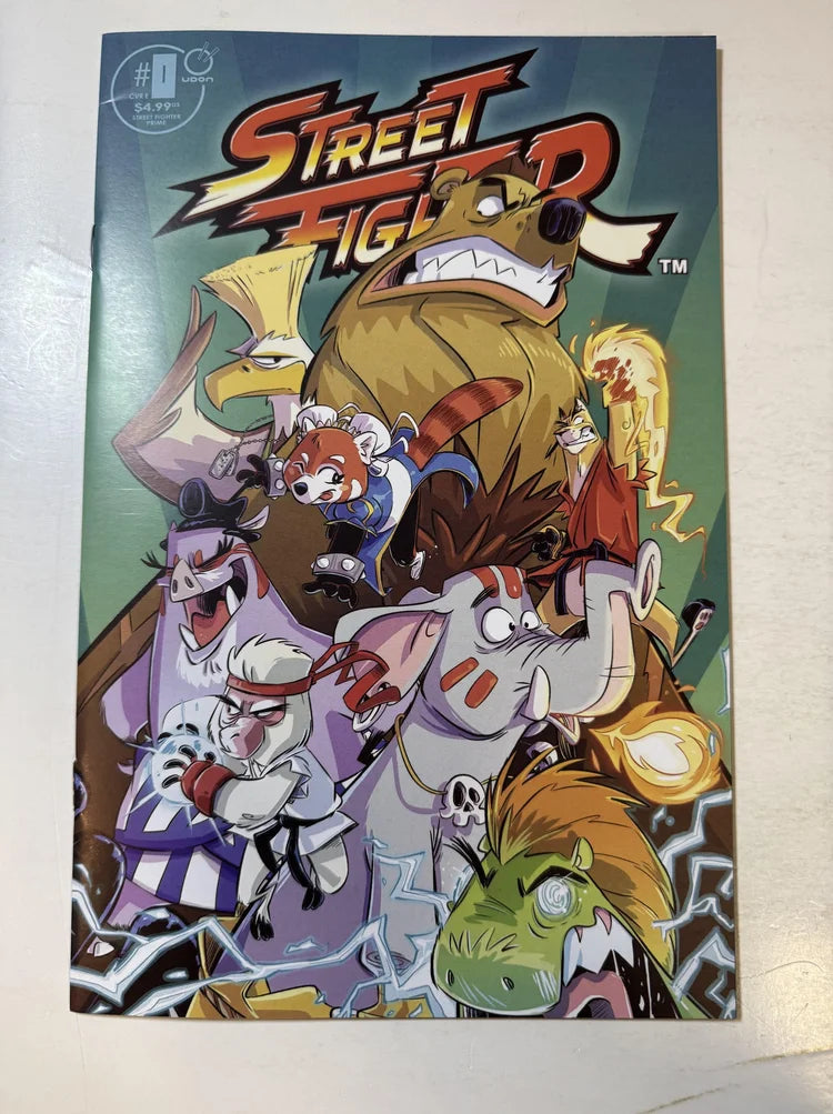 STREET FIGHTER PRIME #0 1:5 Variant