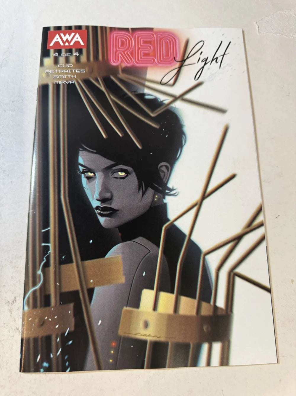RED LIGHT #4 NM Jeff Dekal Cover