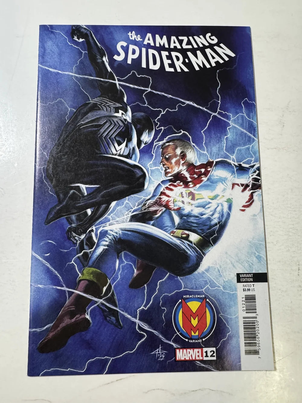 AMAZING SPIDER-MAN #12 Vol 6 NM Gabriele Dell'Otto Miracleman Variant