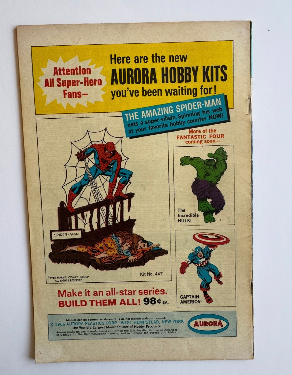TALES OF SUSPENSE #86 FN