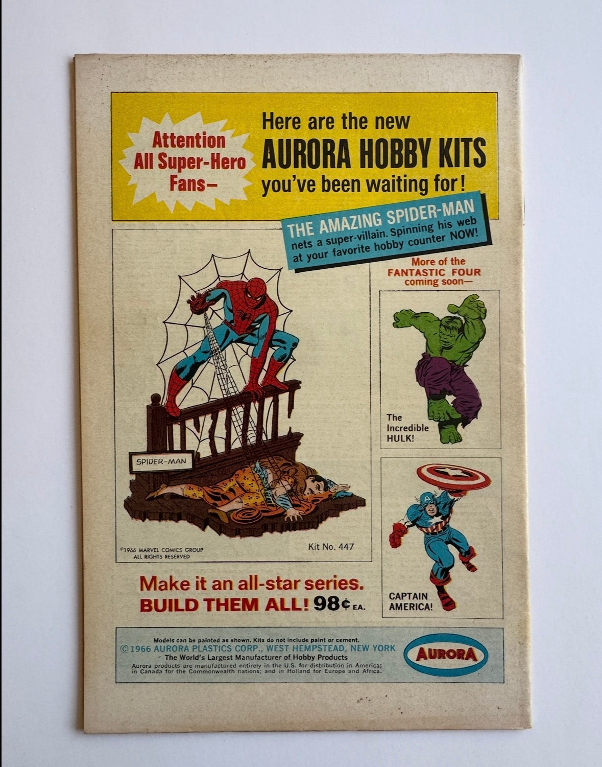 TALES OF SUSPENSE #85 FN/VF