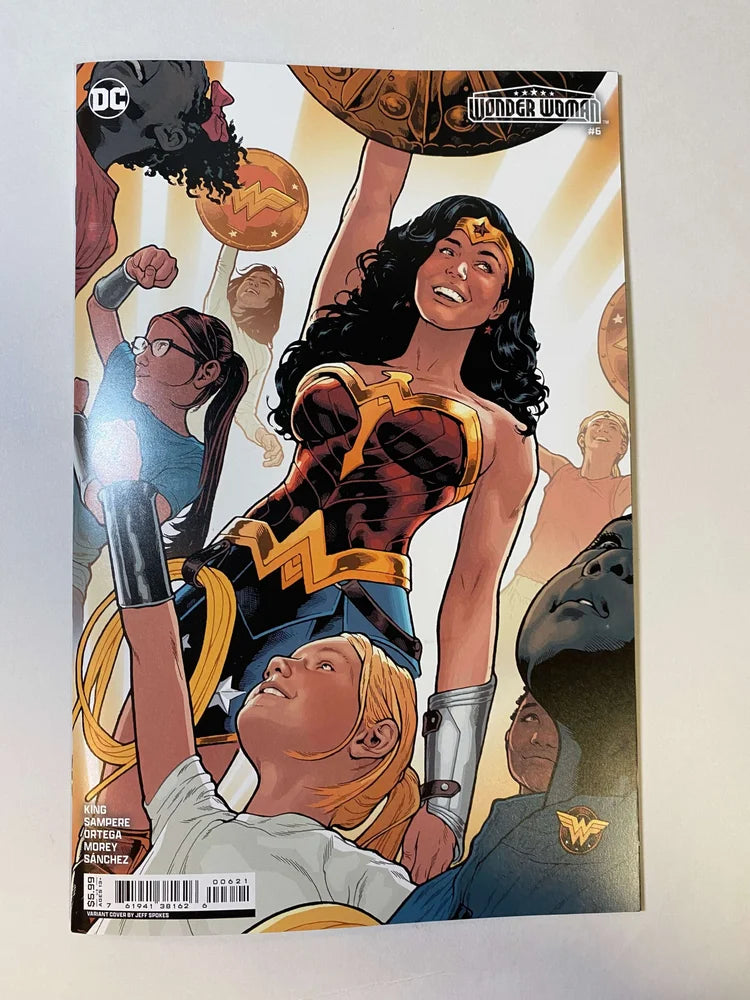 WONDER WOMAN #6 Vol 6 NM Jeff Spokes Variant