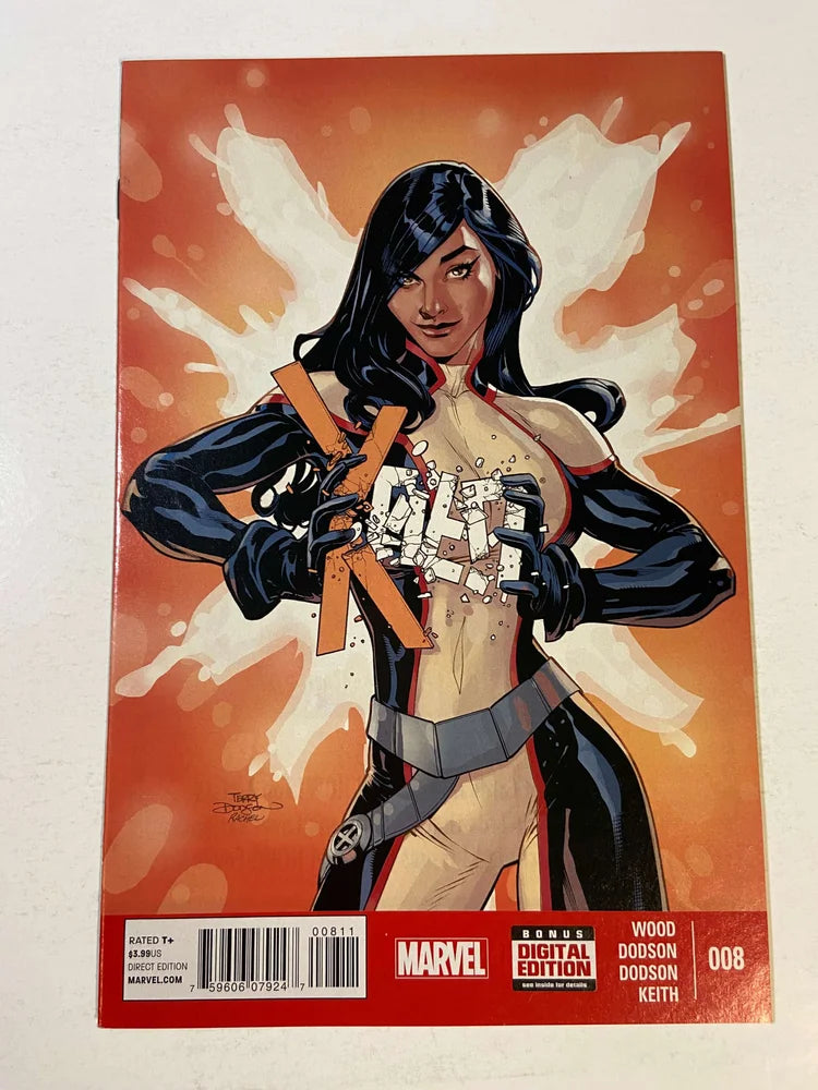 X-MEN #8 Vol 3 NM Terry Dodson Cover