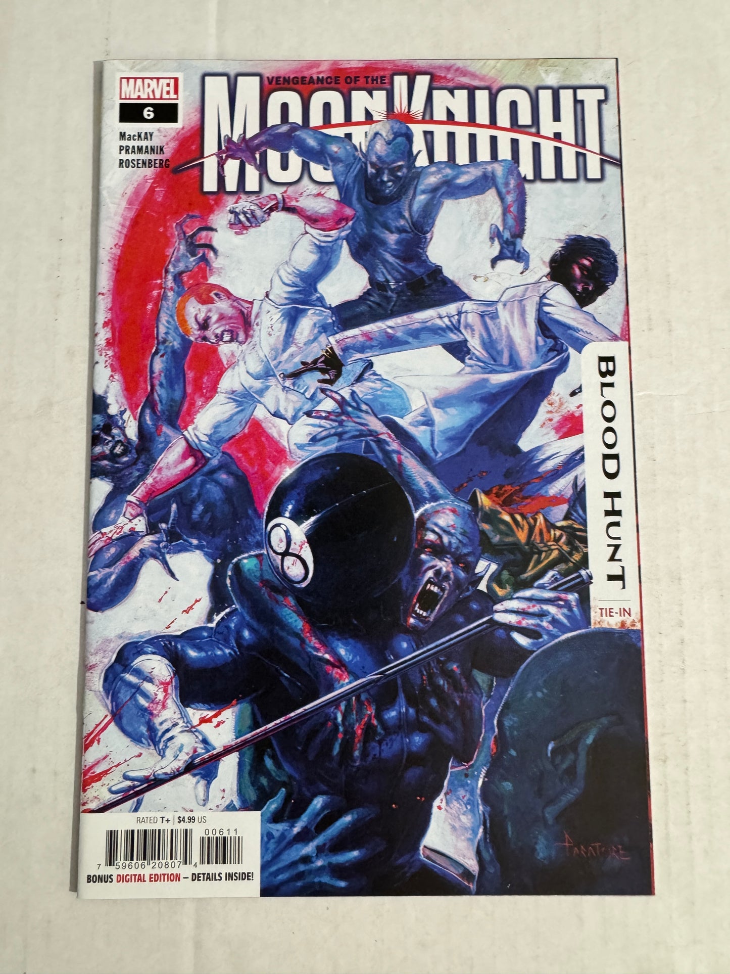 VENGEANCE OF THE MOON KNIGHT #6 Vol 2 VF/NM