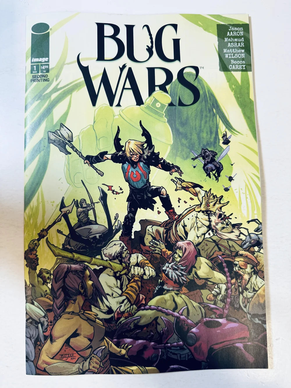 BUG WARS #1 NM 2nd Print Variant