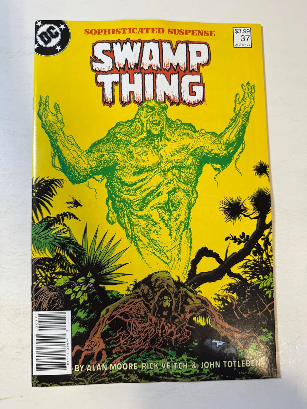 SWAMP THING #37 Vol 2 NM Facsimile