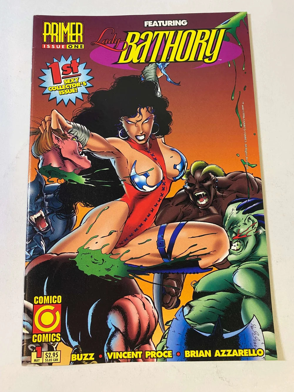 COMICO PRIMER #1 Vol 2 Featuring Lady Bathroy VF/NM