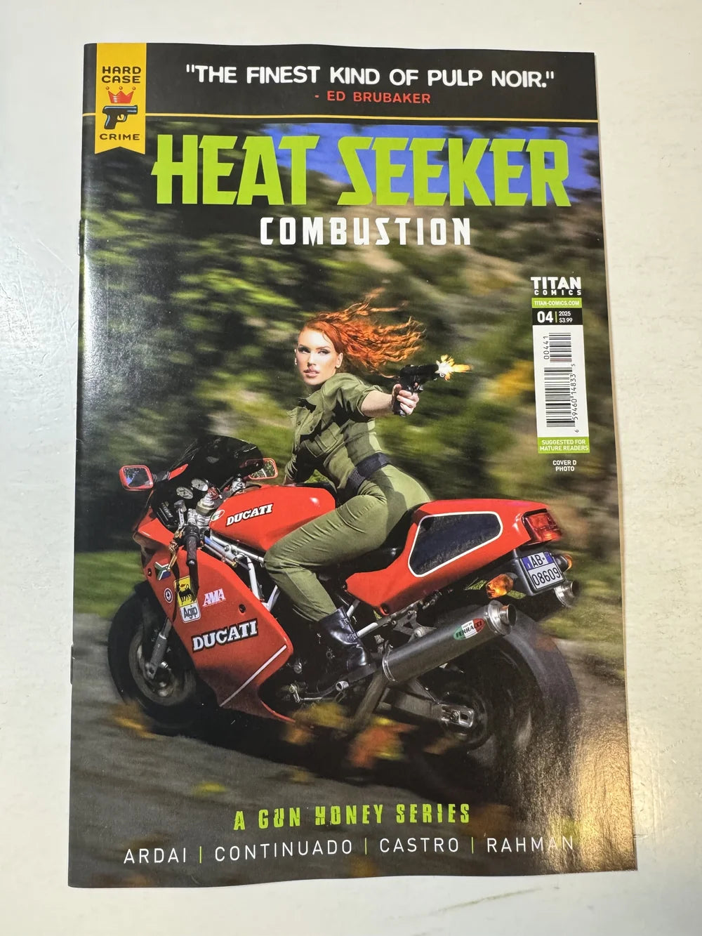 HEAT SEEKER Combustion #4 NM Photo D Variant