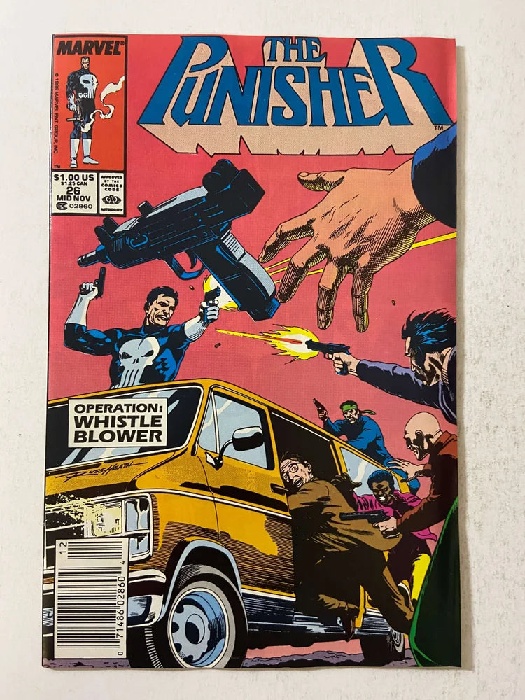 PUNISHER #26 Vol 2 NM- NEWSSTAND