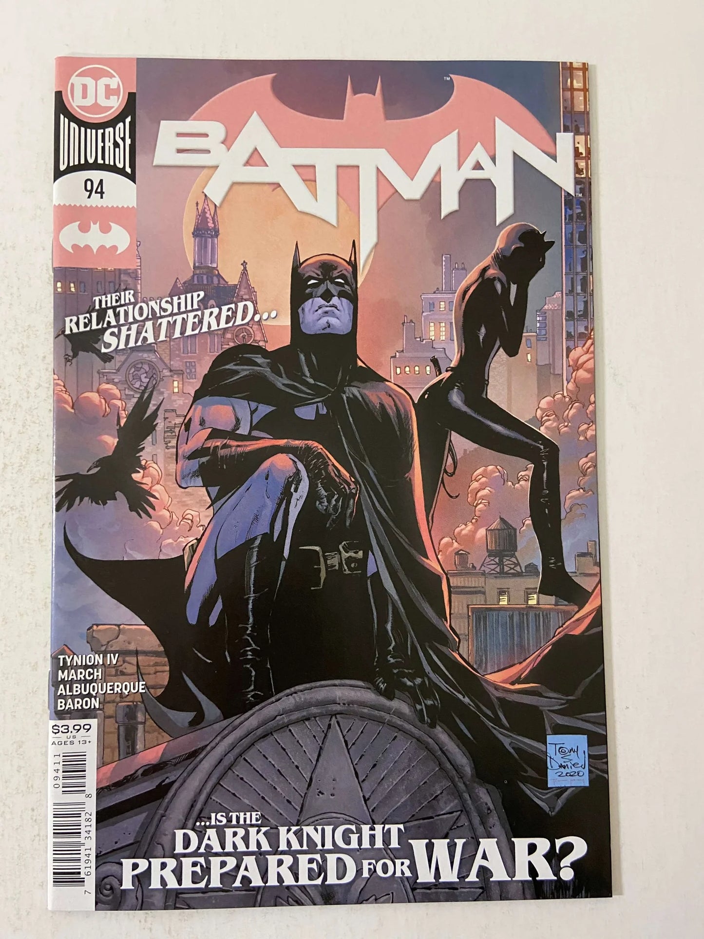 BATMAN #96 Vol 3 NM Jorge Tony Daniel Cover