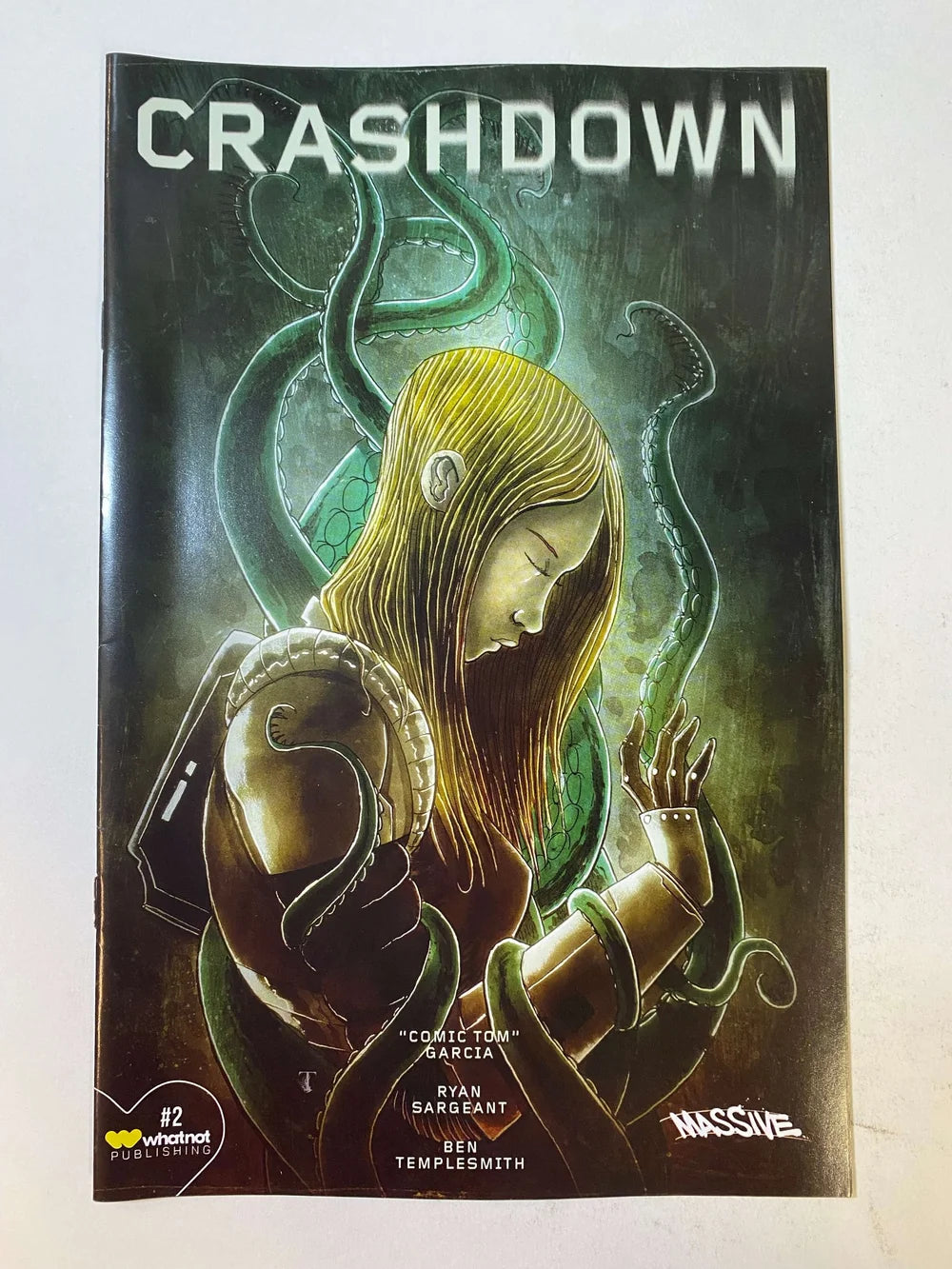 CRASHDOWN #2 NM- Ben Templesmith Cover