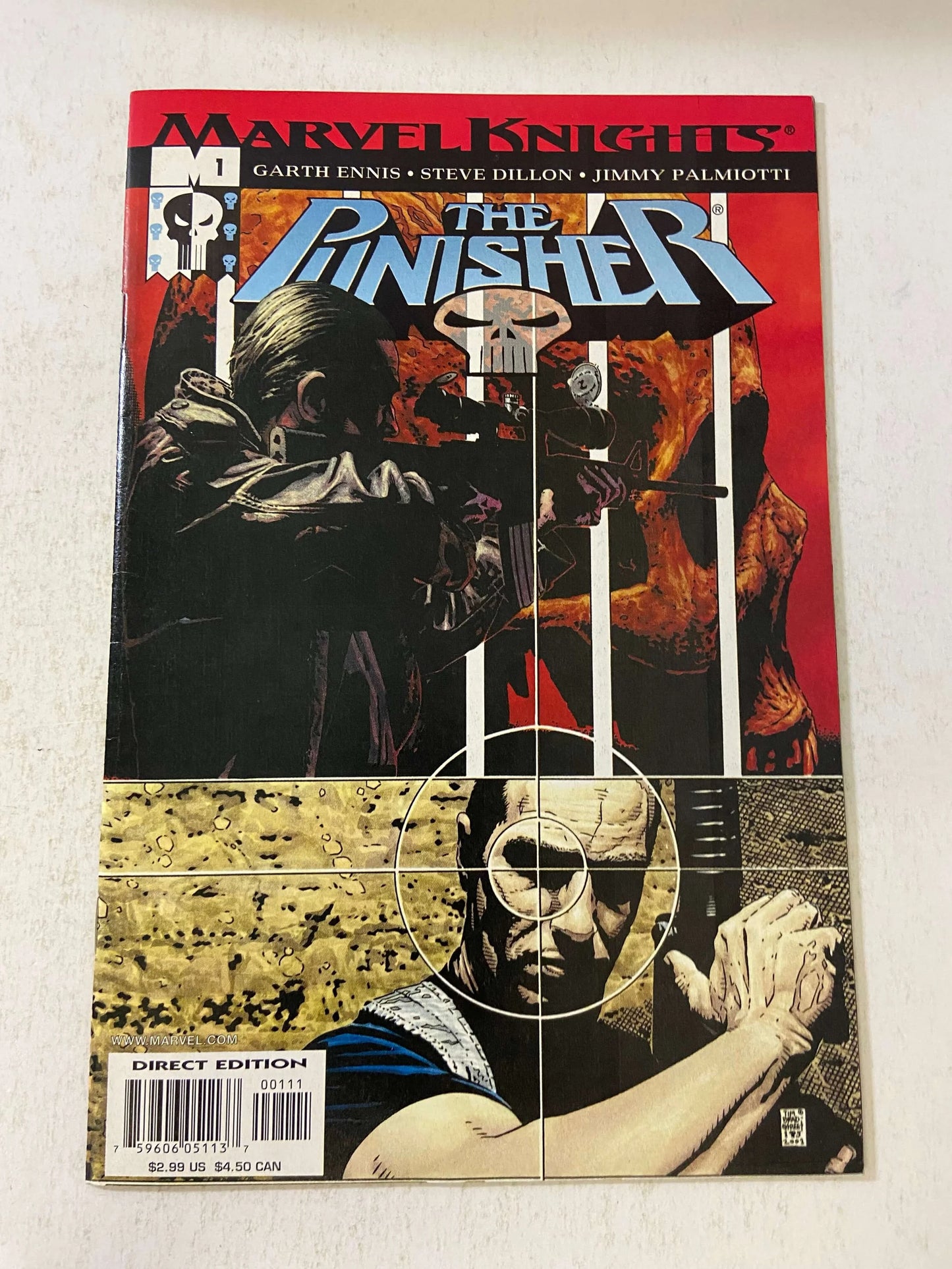 PUNISHER #1 Vol 6 Tim Bradstreet Cover