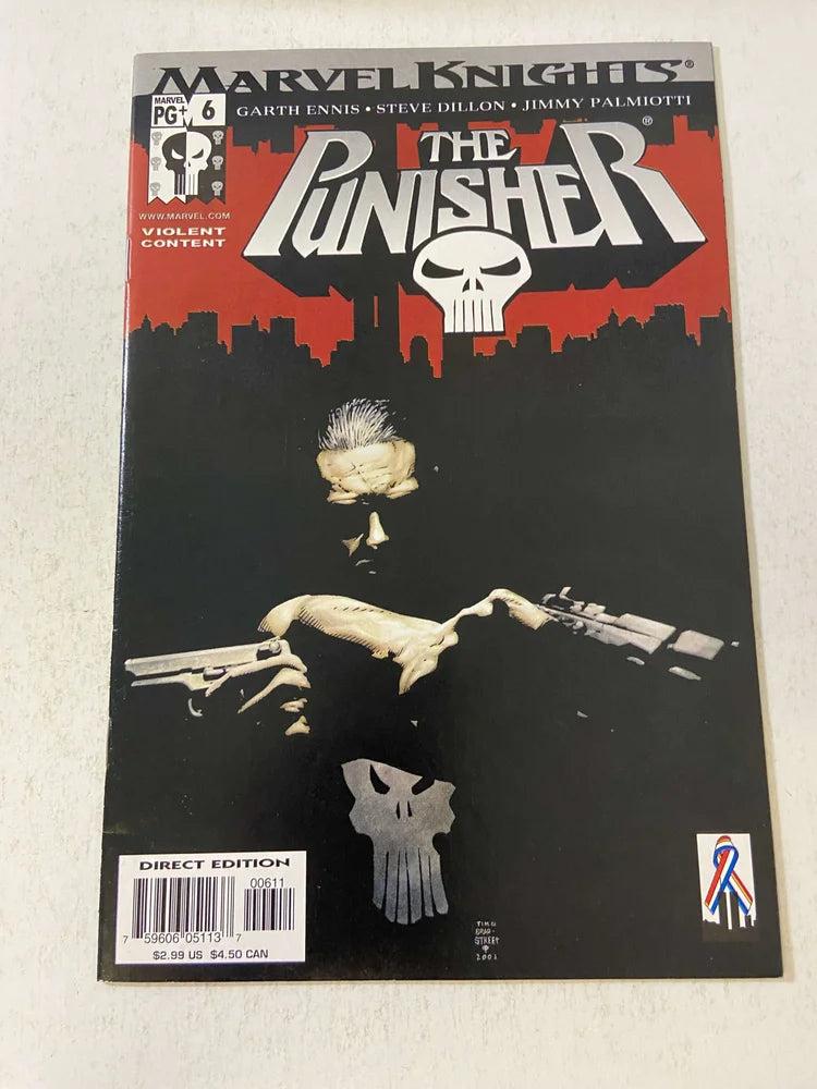 PUNISHER #6 Vol 6 Tim Bradstreet Cover