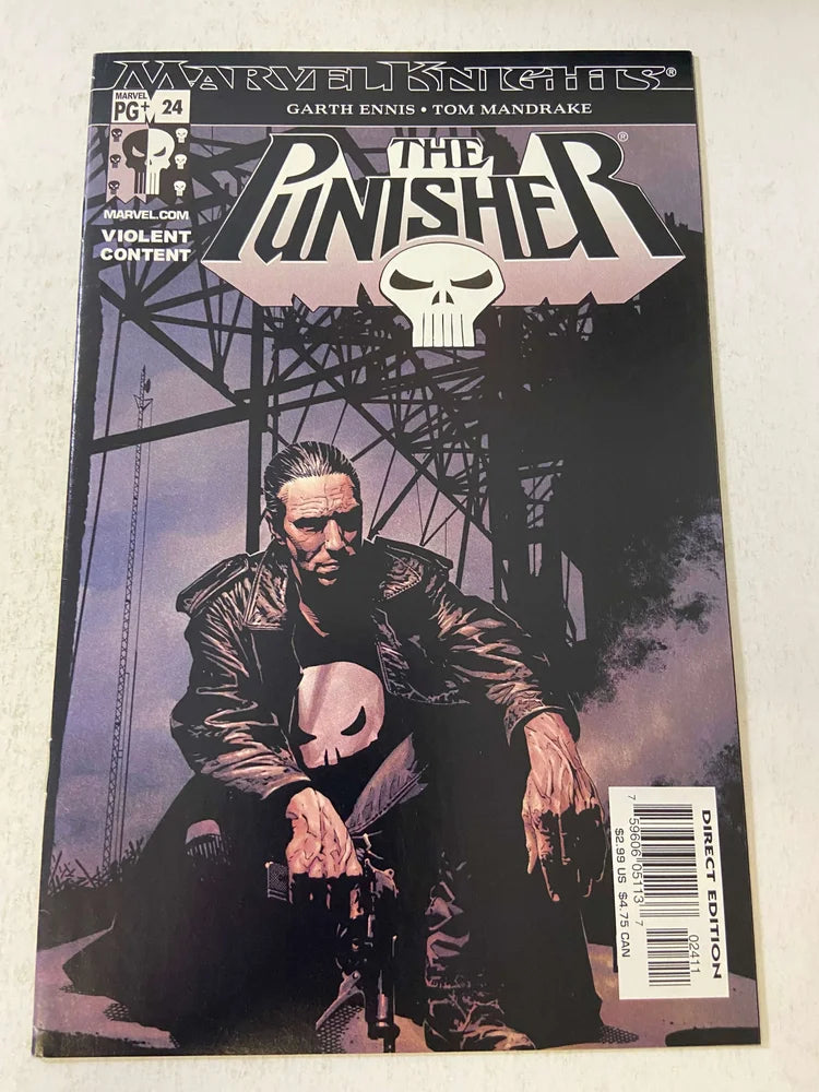 PUNISHER #24 Vol 6 Tim Bradstreet Cover