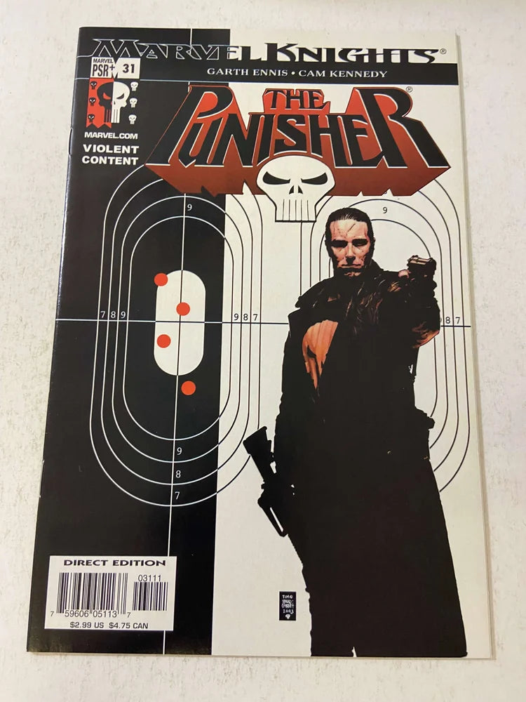 PUNISHER #31 Vol 6 NM Tim Bradstreet Cover