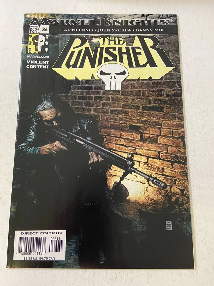 PUNISHER #36 Vol 6 NM Tim Bradstreet Cover