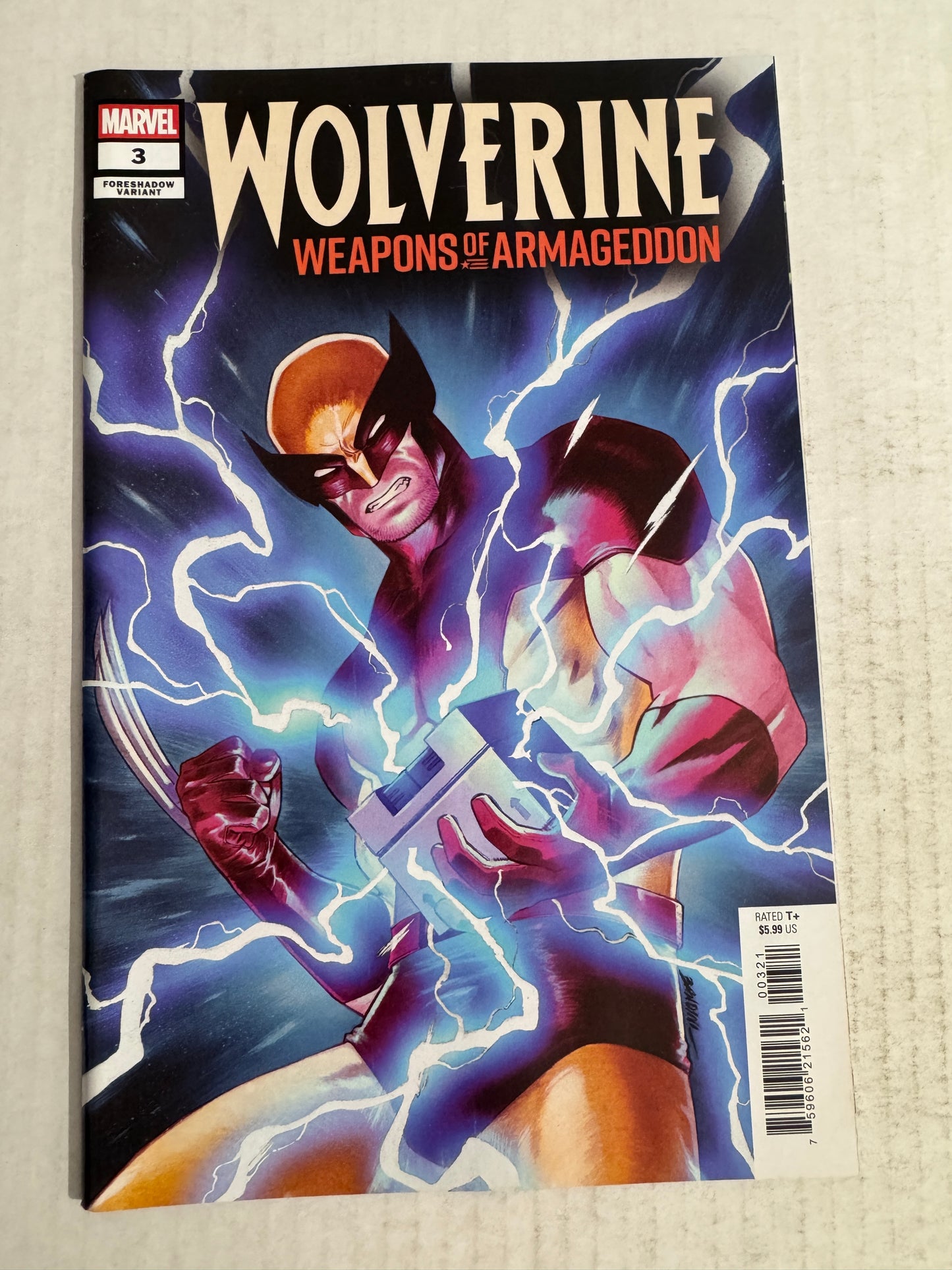 WOLVERINE: WEAPONS OF ARMAGEDDON #3 NM- Foreshadow Variant