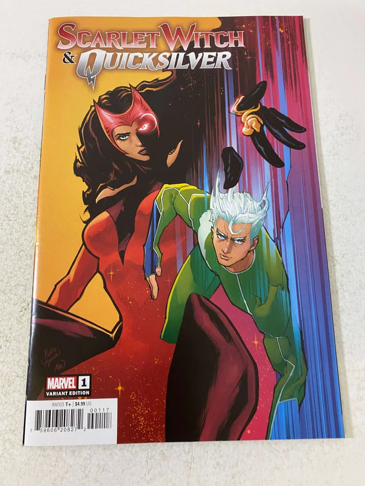 SCARLET WITCH & QUICKSILVER #1 NM 1:25 Rickie Yagawa Variant