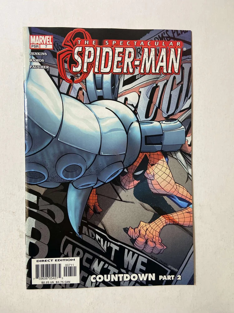 SPECTACULAR SPIDER-MAN #7 Vol 2 Humberto Ramos Cover