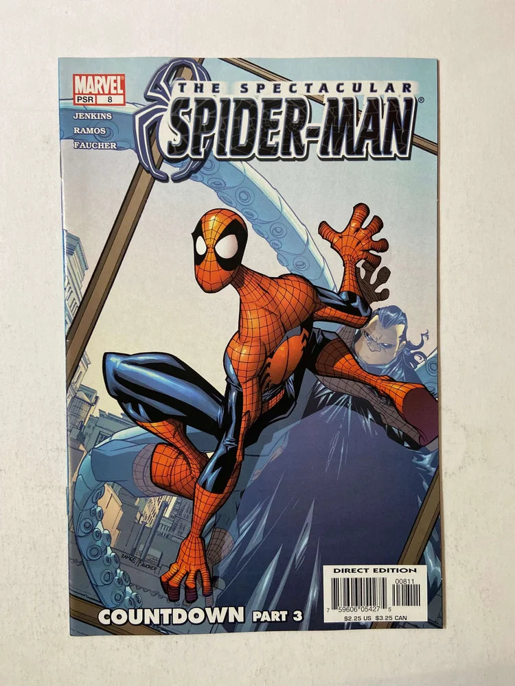 SPECTACULAR SPIDER-MAN #8 Vol 2 Humberto Ramos Cover