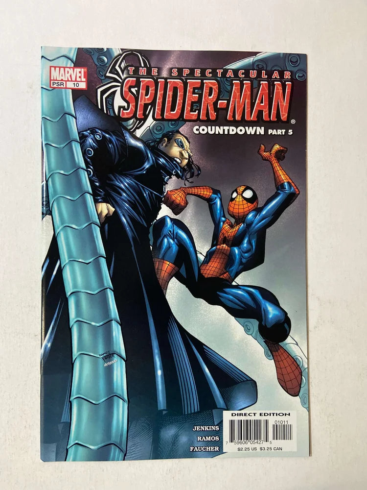SPECTACULAR SPIDER-MAN #10 Vol 2 NM Humberto Ramos Cover