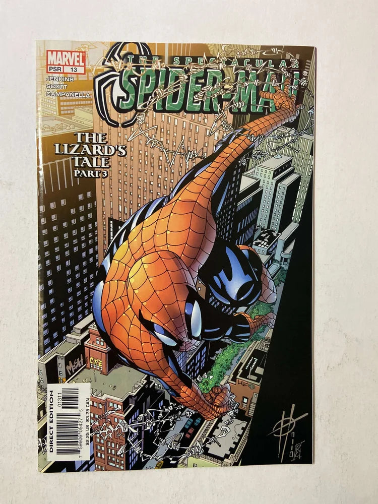SPECTACULAR SPIDER-MAN #13 Vol 2 Damian Scott Cover