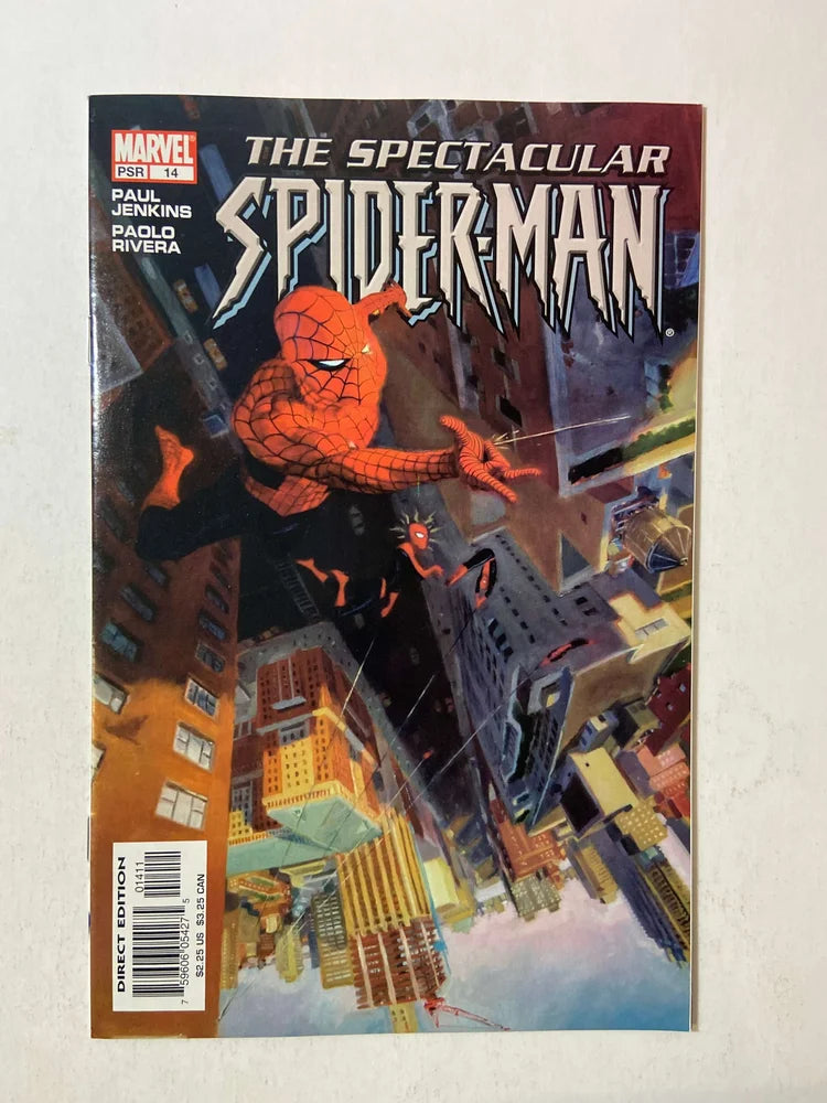 SPECTACULAR SPIDER-MAN #14 Vol 2 NM Paulo Rivera Cover