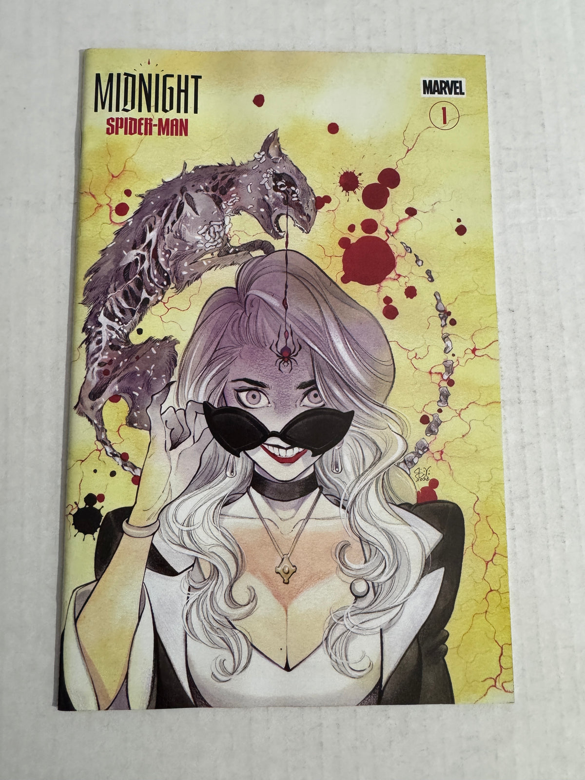 MIDNIGHT SPIDER-MAN #1 NM Peach Momoko Variant