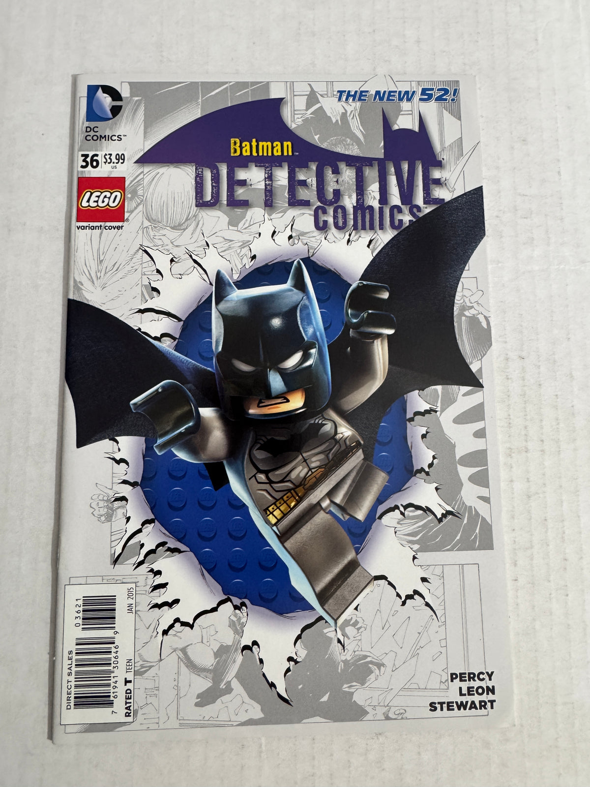 DETECTIVE COMICS #36 Vol 2 NM- Lego Variant
