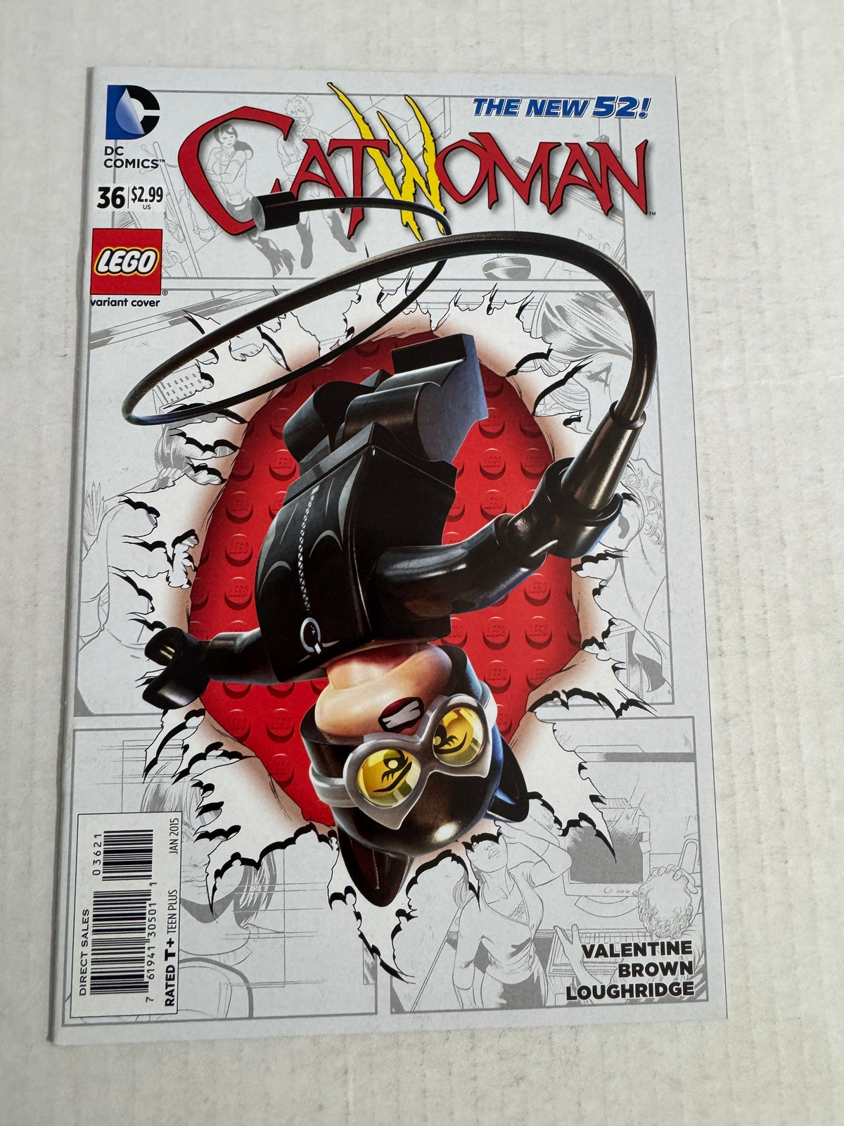 CATWOMAN #36 Vol 4 NM Lego Variant