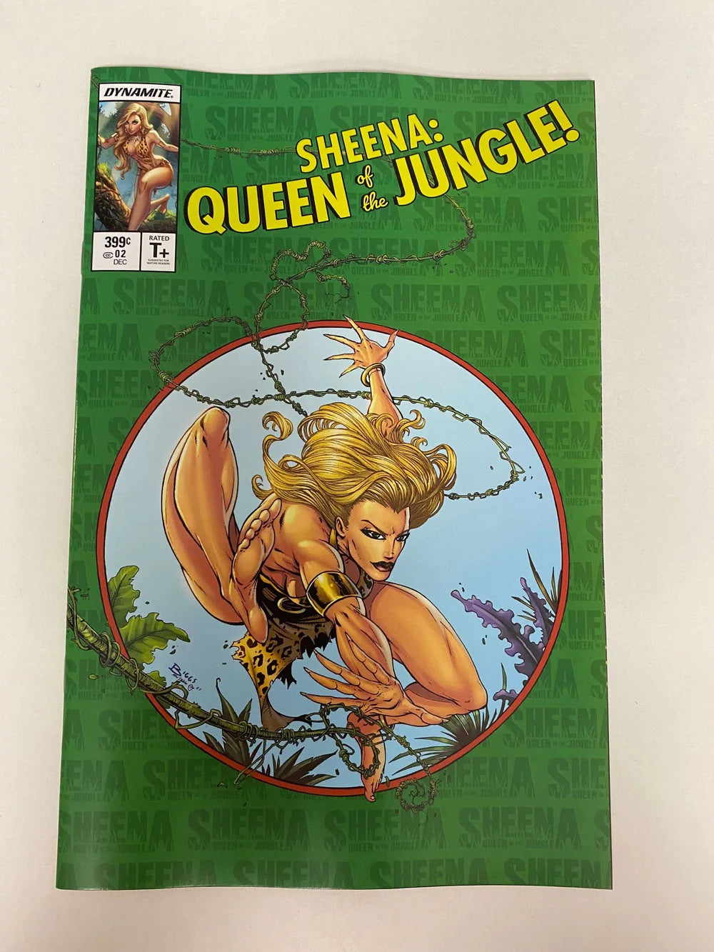 SHEENA QUEEN OF THE JUNGLE #2 NM Amazing Spider-Man 300 Homage Variant
