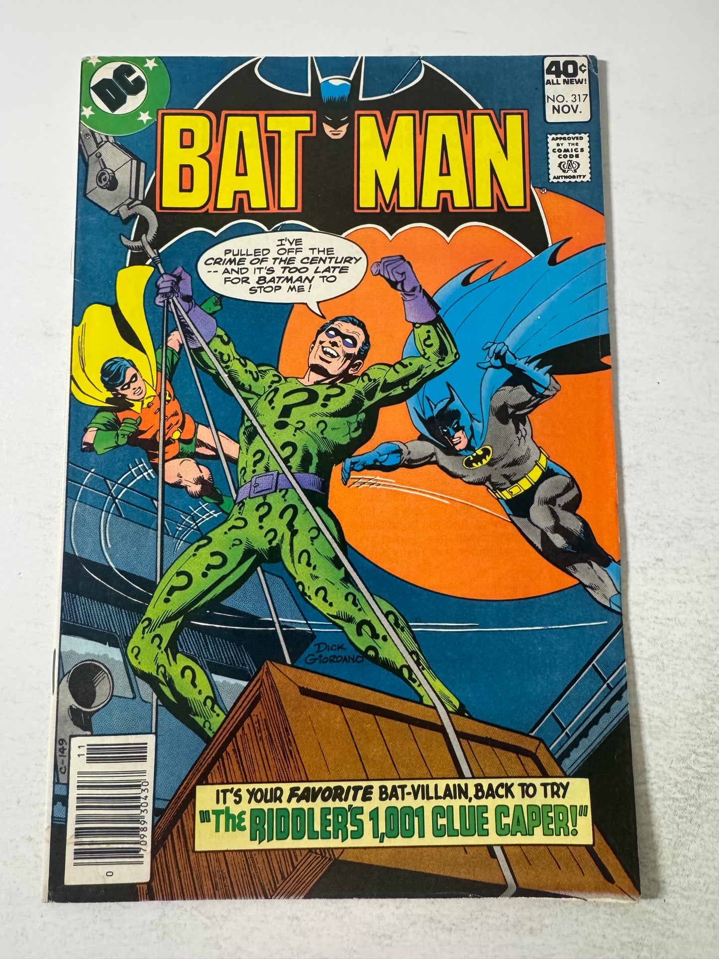 BATMAN #317 VG+