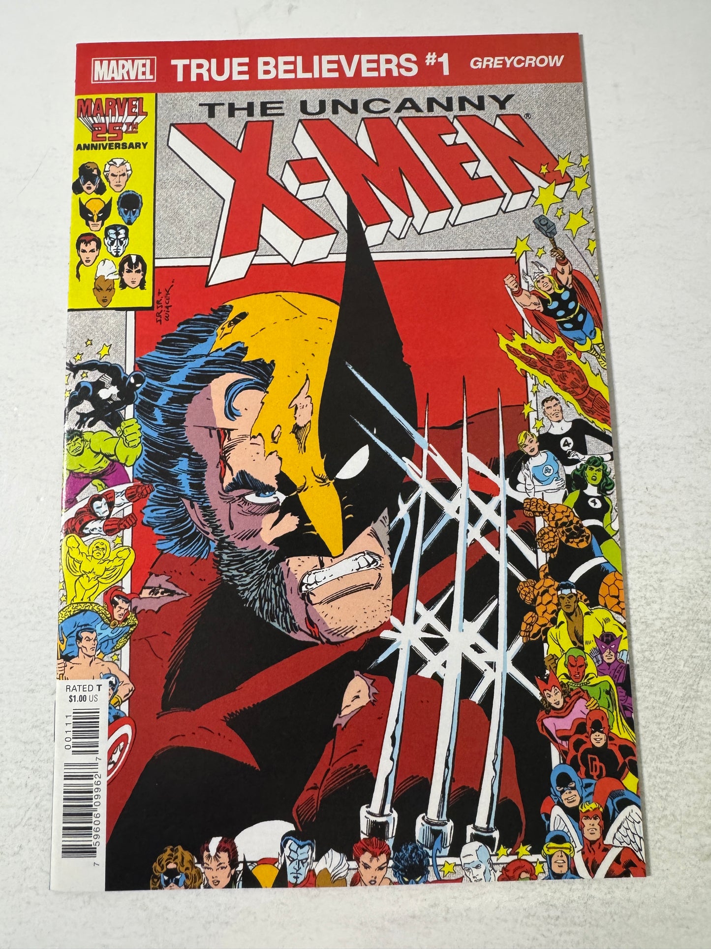 UNCANNY X-MEN #211 NM True Believers Reprint Variant