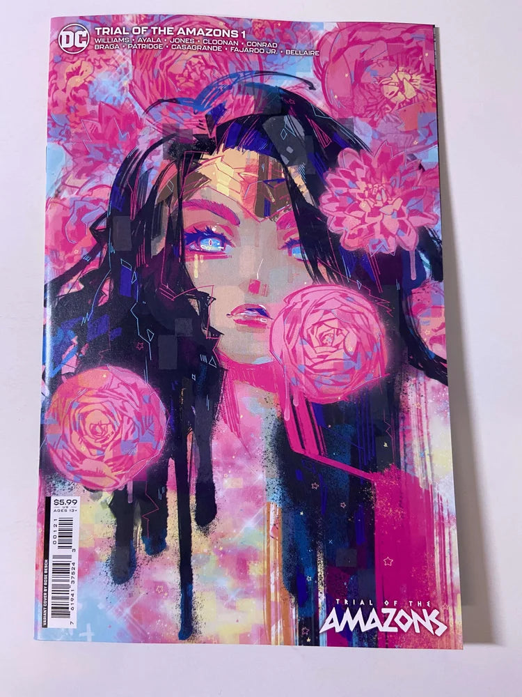 TRIAL OF THE AMAZONS #1 NM Rose Besch Variant