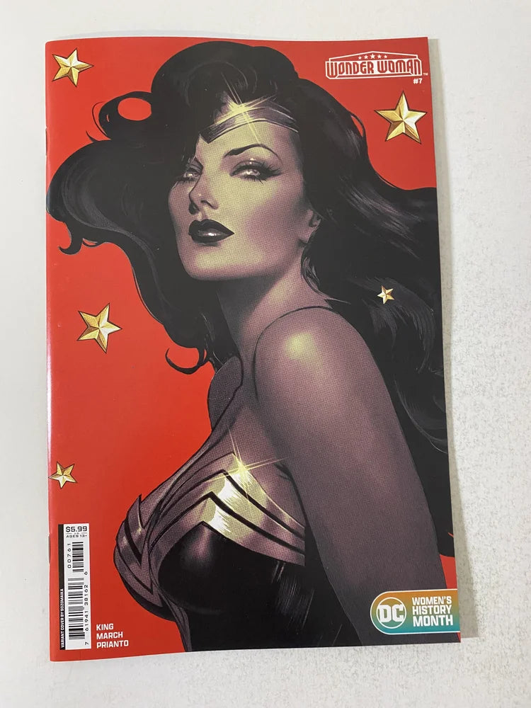 WONDER WOMAN #7 Vol 6 NM Sozomaika Variant