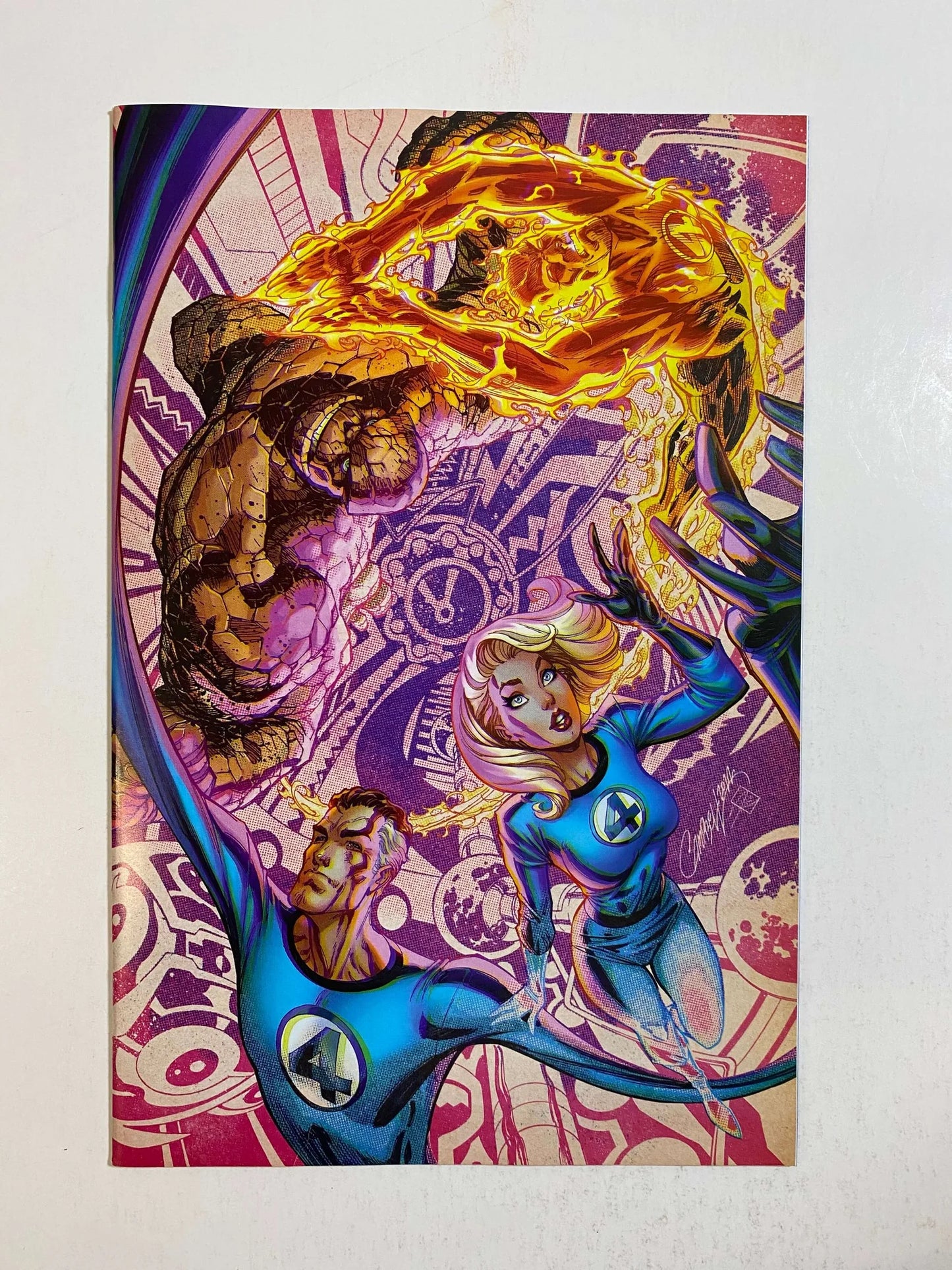 FANTASTIC FOUR #1 Vol 7 NM 1:50 Virgin J Scott Campbell Variant