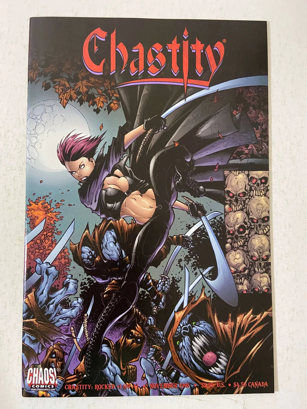 CHASTITY Rocked #1 NM C Variant