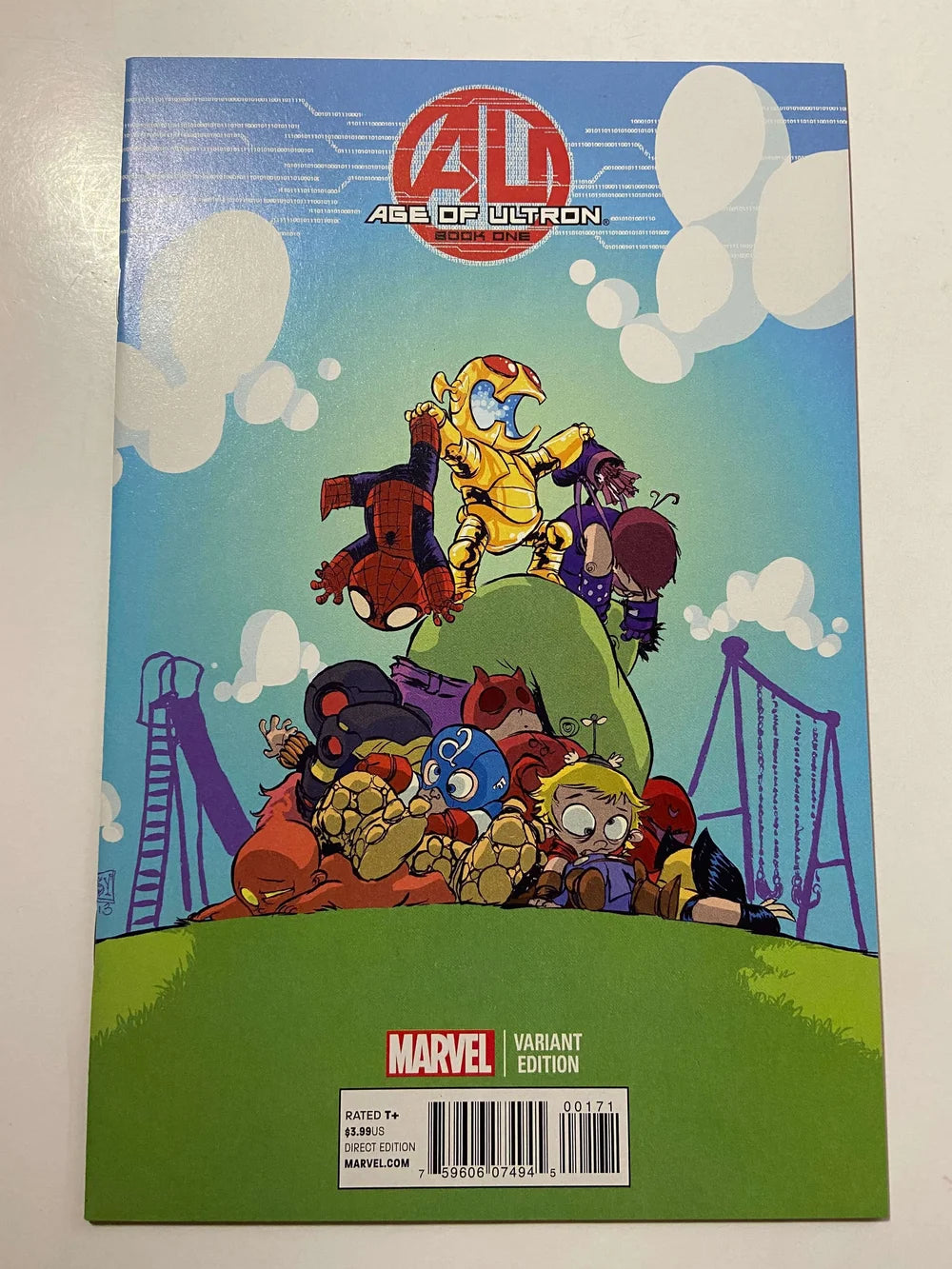 AGE OF ULTRON #1 NM Skottie Young Variant