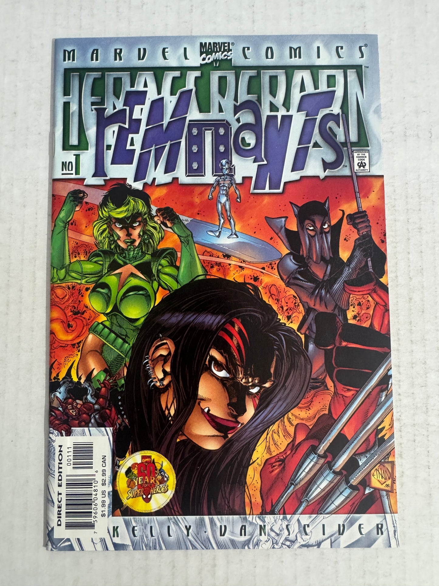 HEROES REBORN REMNANTS #1 NM
