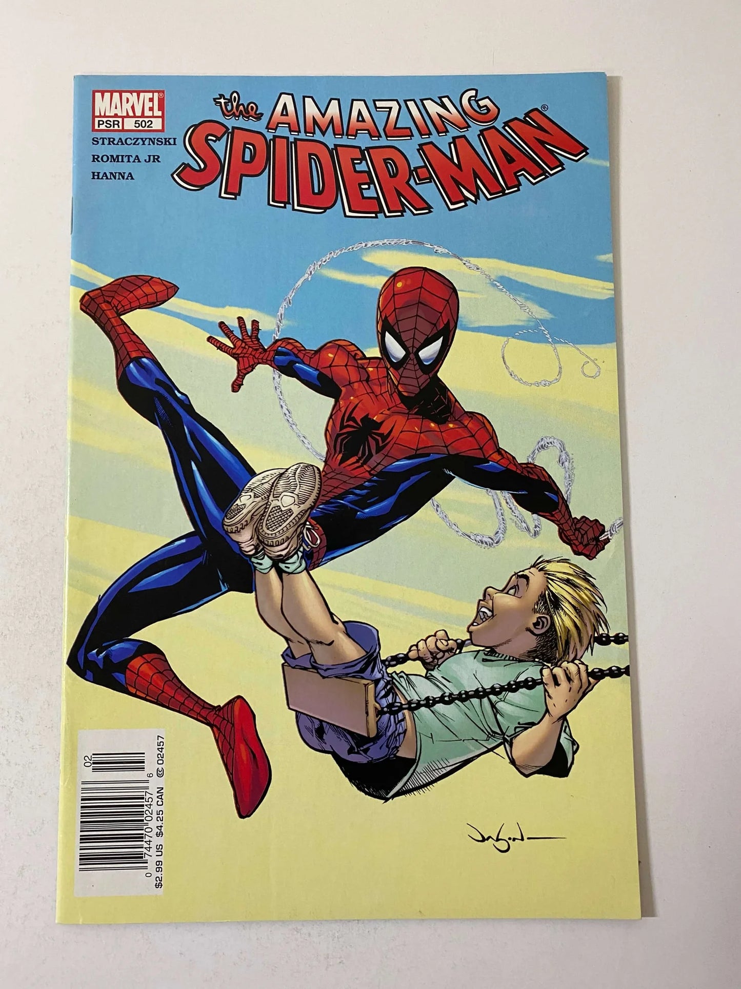 AMAZING SPIDER-MAN #502 NM Jason Pearson Cover