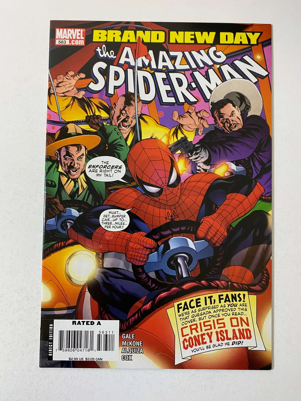AMAZING SPIDER-MAN #563 NM Mike McKone Cover