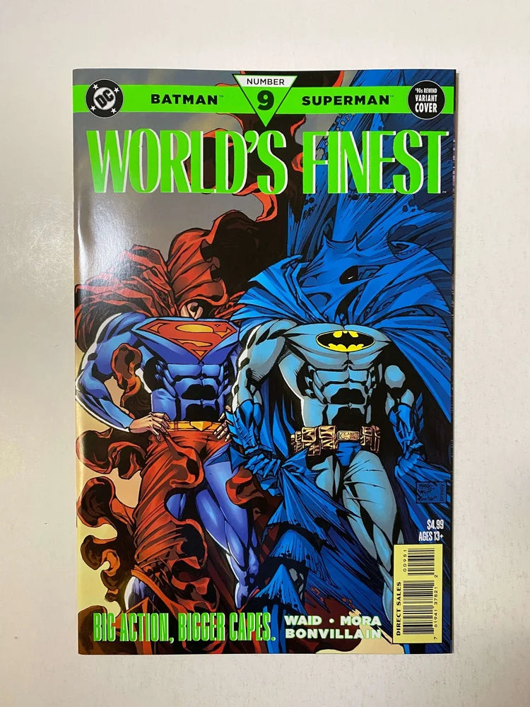 BATMAN SUPERMAN WORLD'S FINEST #9 NM Foccillo Variant