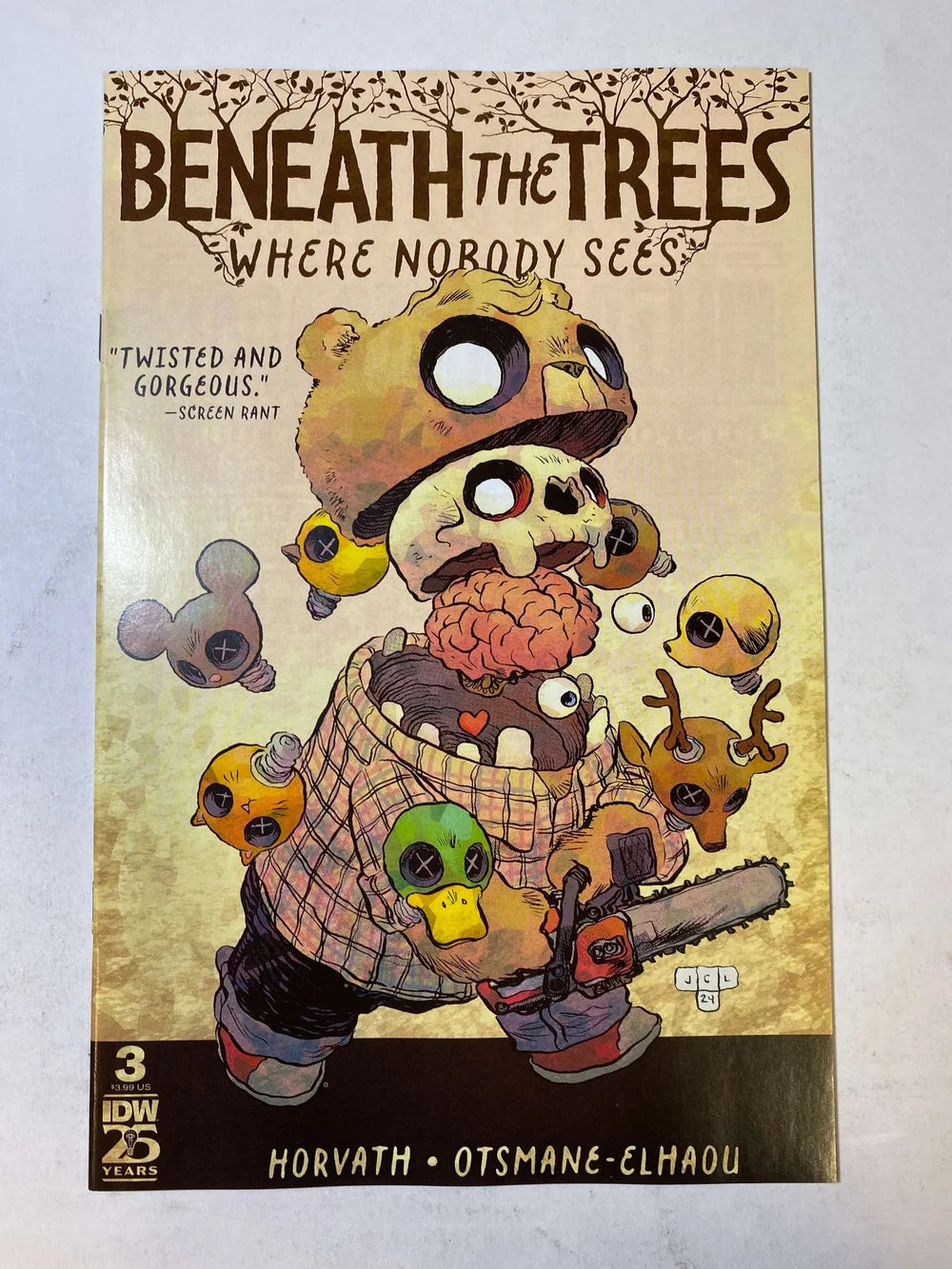 BENEATH THE TREES WHERE NOBODY SEES #3 NM 2nd Print Variant