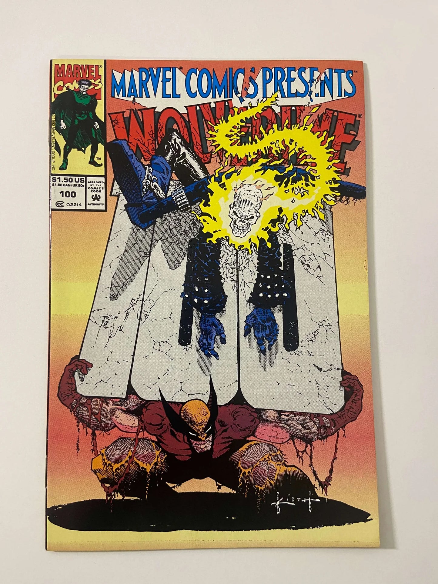 MARVEL COMICS PRESENTS #100 Sam Kieth Cover